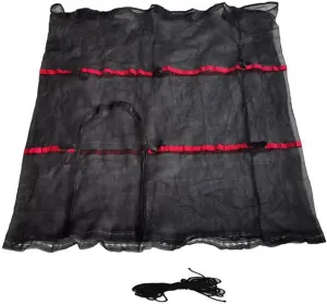Trampoline Safety Net Replacement, for Trampolines Diameter 140 cm / 55 inch, UV Resistant Tear Resistant Trampoline Enclosure Surround Netting, Round Trampoline Accessories, Net Only