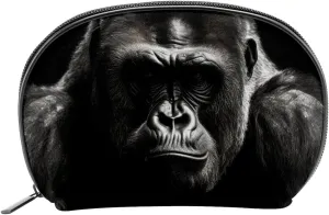 Travel Makeup Bag,Travel Toiletry Bag for Women,Angry Animal Gorilla,Cosmetic Travel Bag