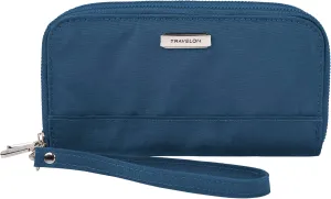 Travelon RFID Blocking Double Zip Wallet