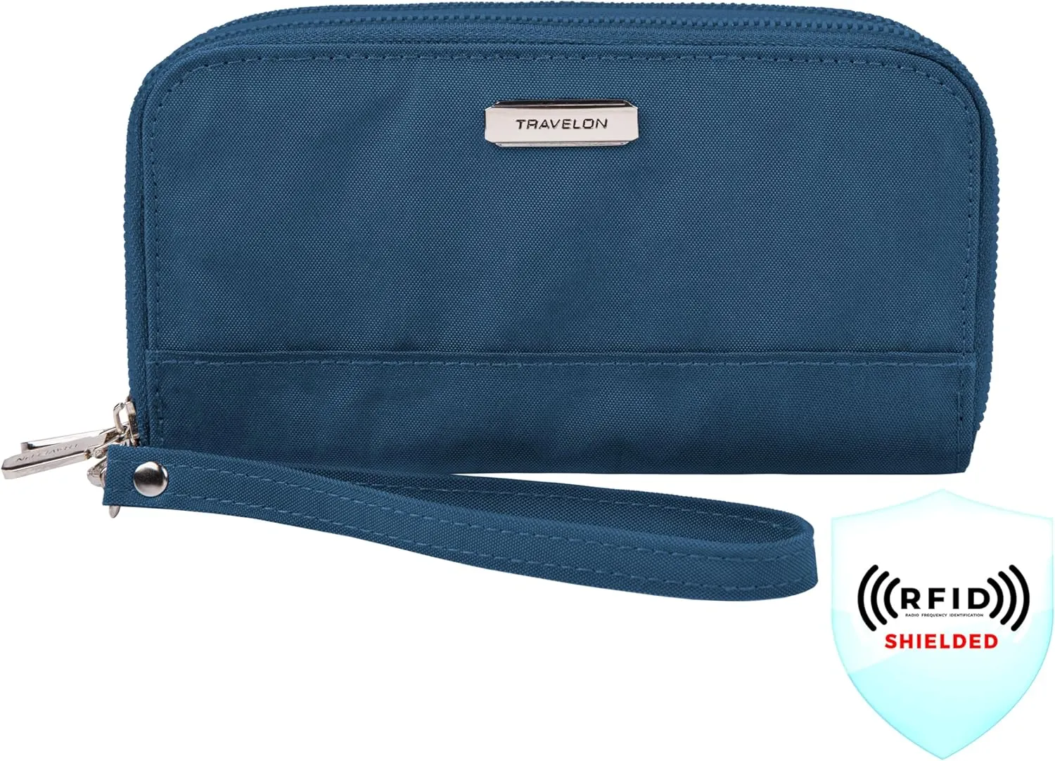 Travelon RFID Blocking Double Zip Wallet