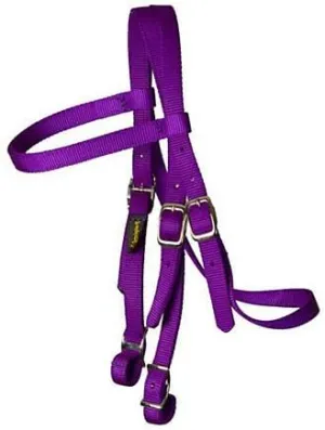 Triple E Nylon Mini Headstall w/Conway Buckles