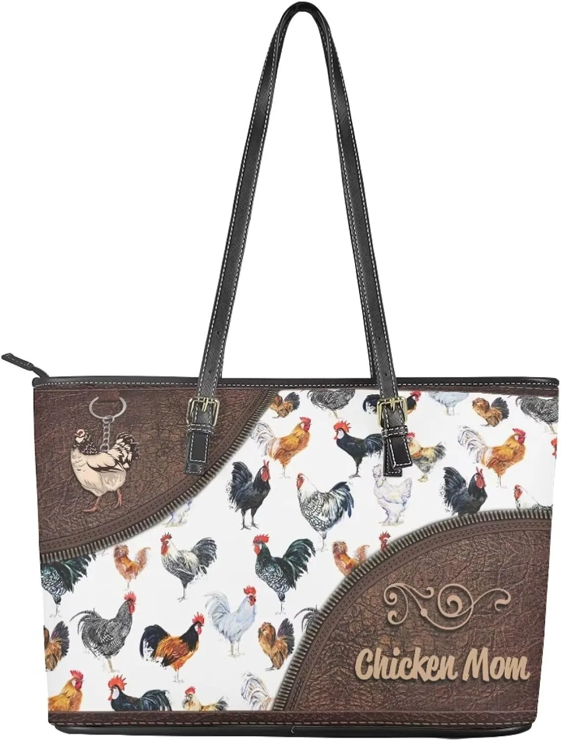 Tuoxiukan Custom Photo Tote Bags for Women Personalized Womens Purses And Handbags Customized Shoulder Bag Gifts for Her