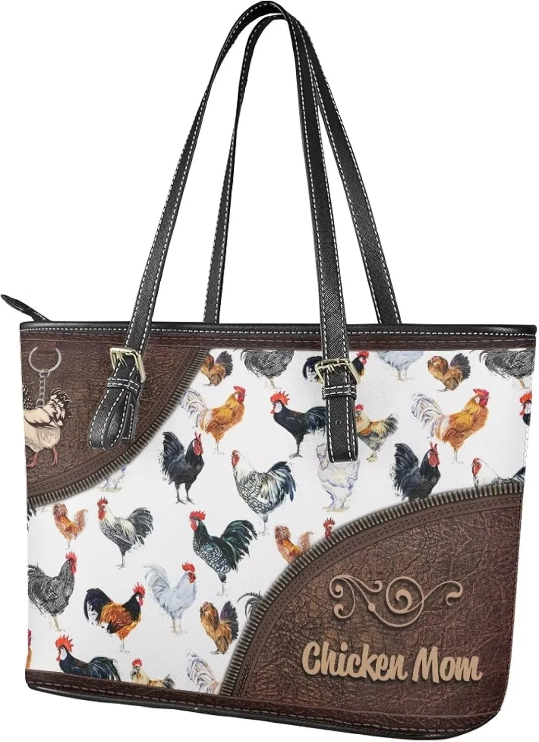 Tuoxiukan Custom Photo Tote Bags for Women Personalized Womens Purses And Handbags Customized Shoulder Bag Gifts for Her