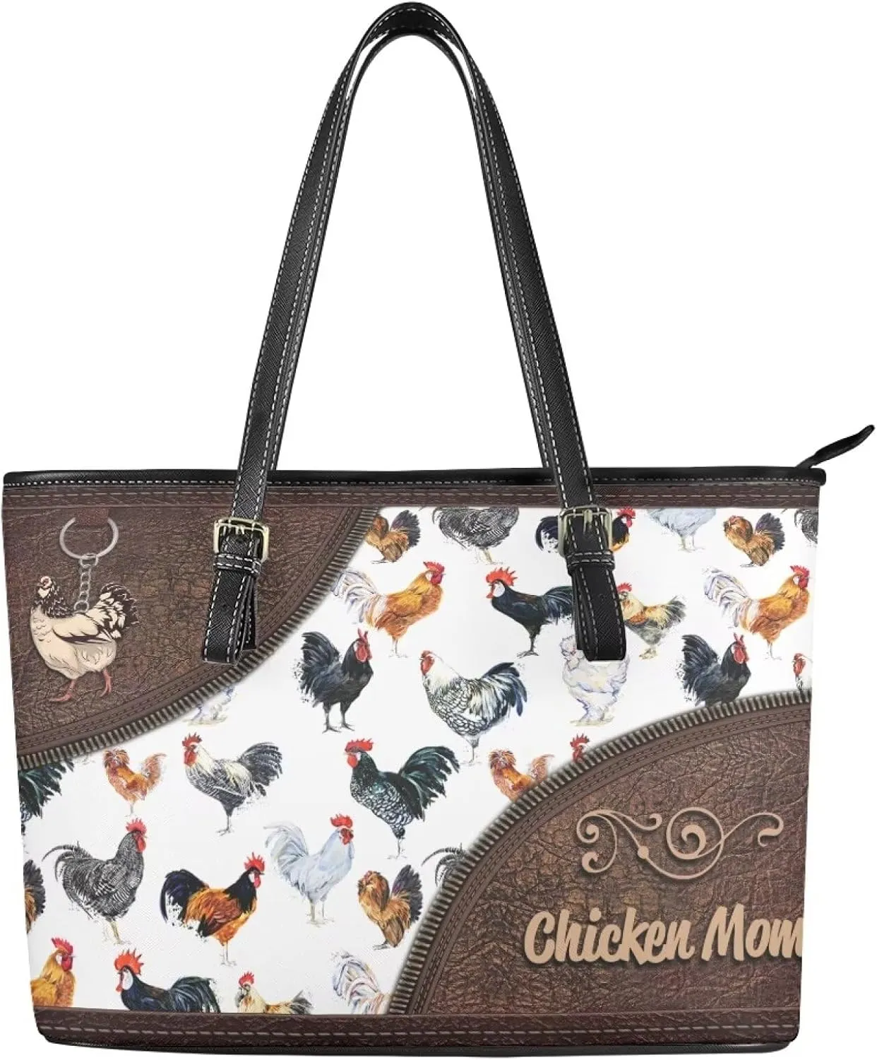 Tuoxiukan Custom Photo Tote Bags for Women Personalized Womens Purses And Handbags Customized Shoulder Bag Gifts for Her