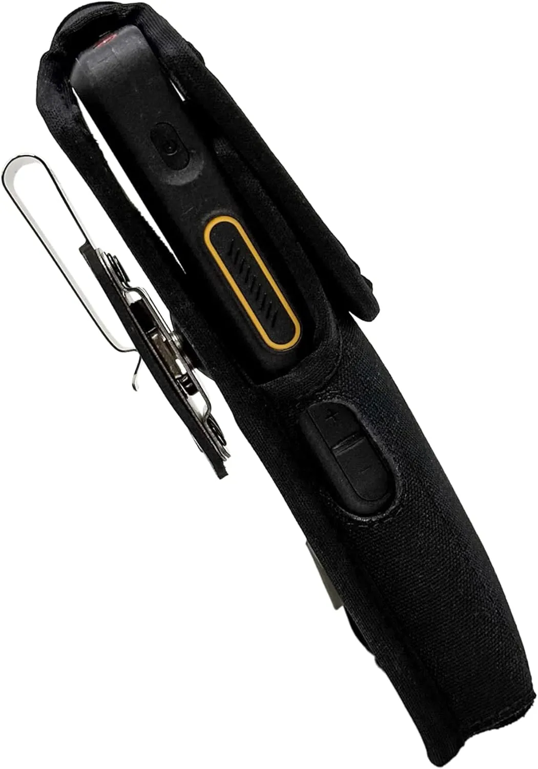 Turtleback Holster Pouch Made for Sonim XP10, Vertical Nylon Case with Rotating Belt Clip & Magnetic Closure