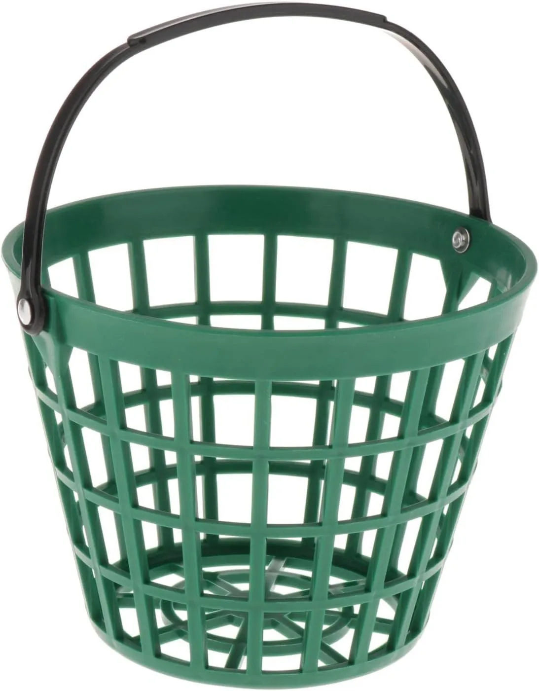 Unbreakable Golf Ball Basket, Golfball Container with Handle Ball Holder Contains 25/50/100 Balls Range Accessories