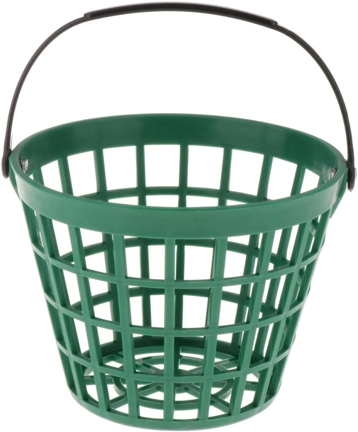 Unbreakable Golf Ball Basket, Golfball Container with Handle Ball Holder Contains 25/50/100 Balls Range Accessories
