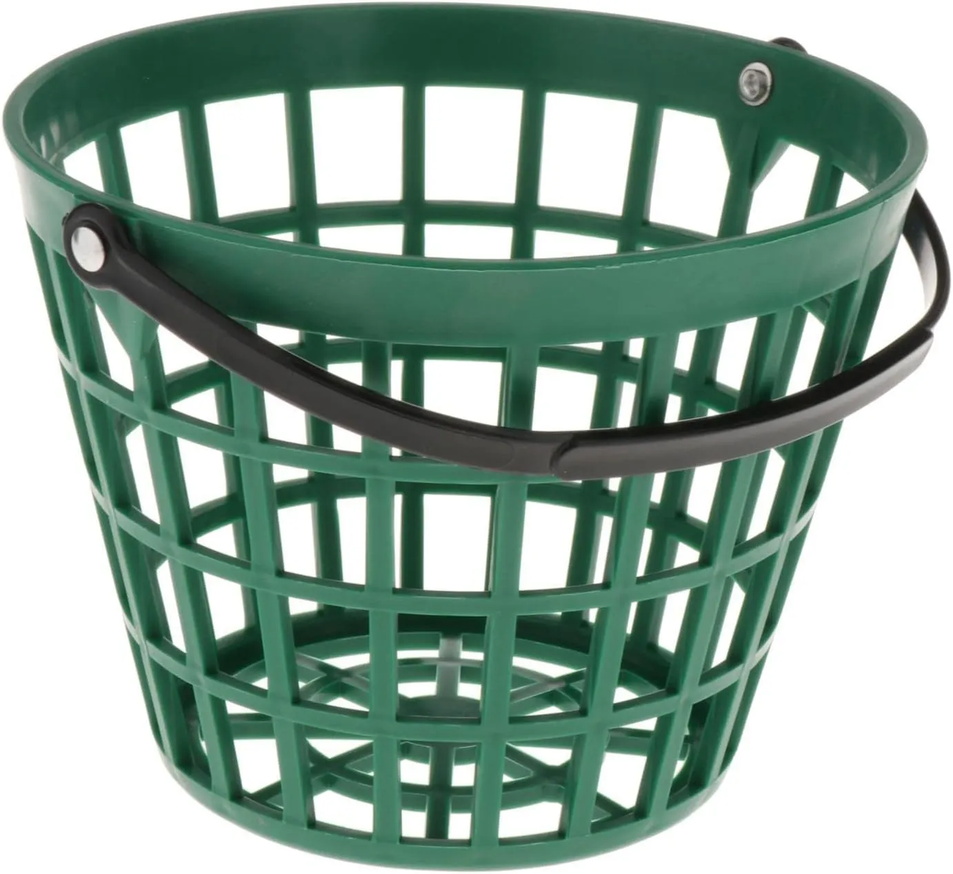 Unbreakable Golf Ball Basket, Golfball Container with Handle Ball Holder Contains 25/50/100 Balls Range Accessories