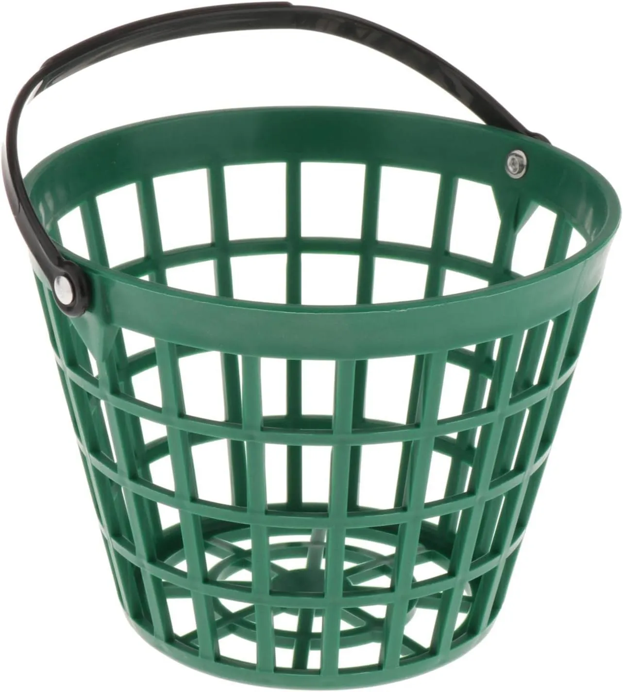 Unbreakable Golf Ball Basket, Golfball Container with Handle Ball Holder Contains 25/50/100 Balls Range Accessories
