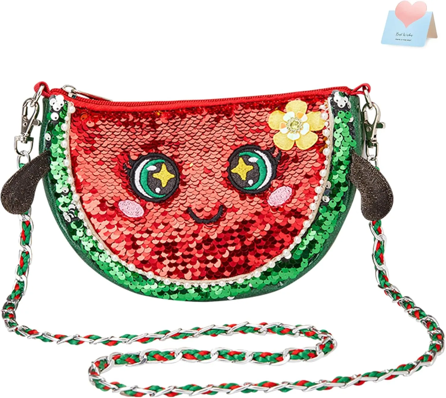 Unicorn Purse Pops Sequin Unicorn Toys Plush Animal Shaped Purse, Kids Fashion Handbags