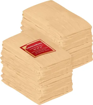 Utopia Kitchen Beige Flour Sack Towels [24 Pack - 28 x 28 Inch] 100% Cotton Tea Towels for Cleaning & Drying - Highly Absorbent Kitchen Dish Cloth