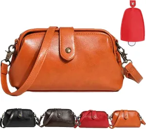 Velissa Bag For Women,Langrents Retro Handbag,Premium Leather Retro Bag