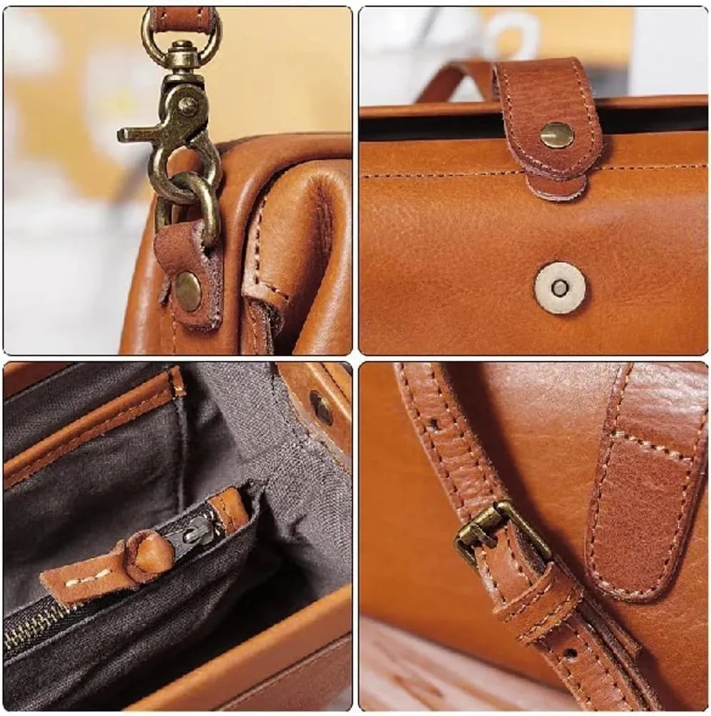 Velissa Bag For Women,Langrents Retro Handbag,Premium Leather Retro Bag