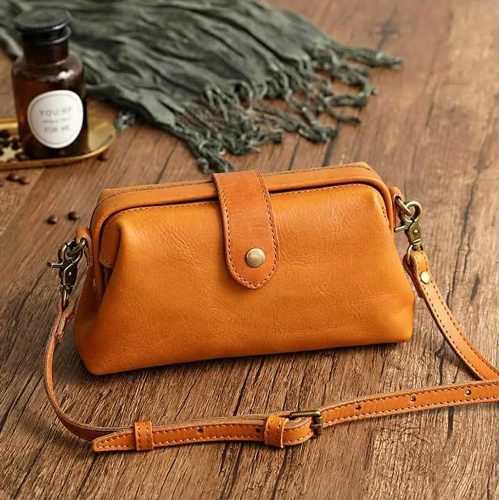 Velissa Bag For Women,Langrents Retro Handbag,Premium Leather Retro Bag