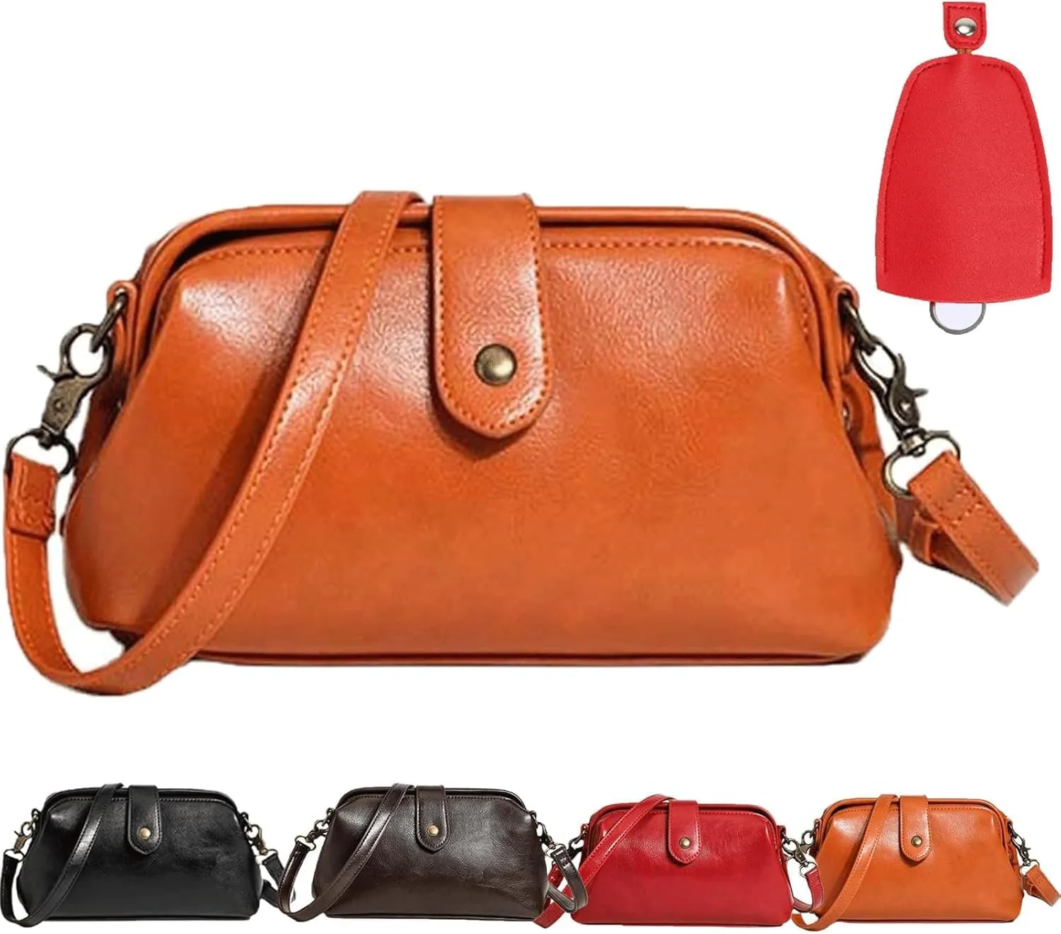 Velissa Bag For Women,Langrents Retro Handbag,Premium Leather Retro Bag