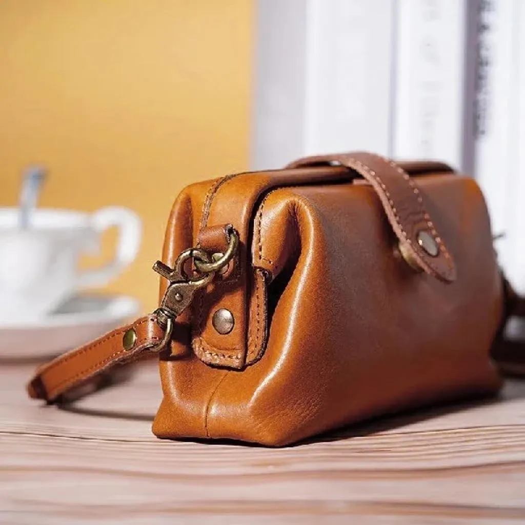 Velissa Bag For Women,Langrents Retro Handbag,Premium Leather Retro Bag