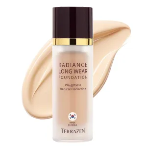 Velvet Makeup Foundation 30ml, Light Beige for Fair to Light Skin - Korean Skincare & Makeup, Long Lasting Base with Natural Matte Finish, Weightless Texture, Skin-Enhancing (Light Beige)