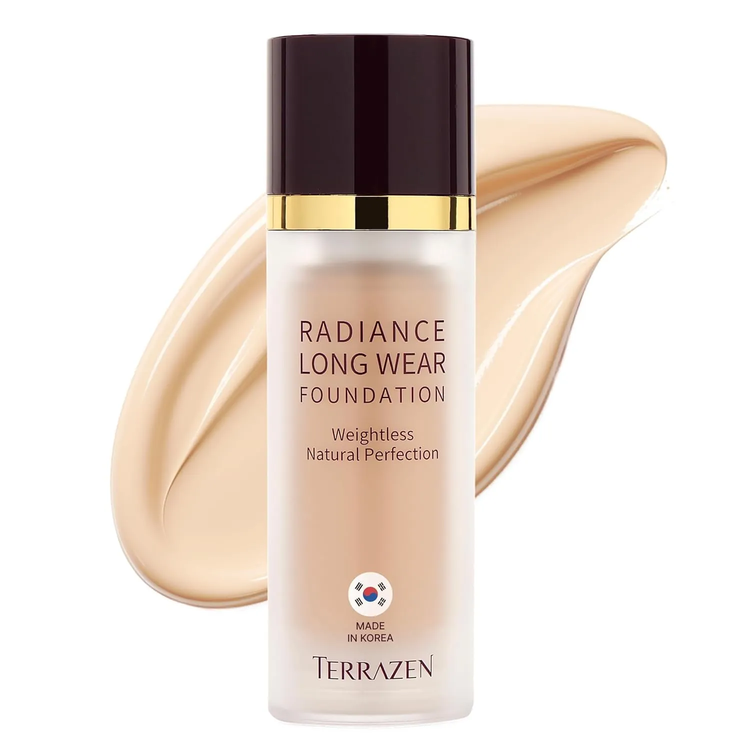 Velvet Makeup Foundation 30ml, Light Beige for Fair to Light Skin - Korean Skincare & Makeup, Long Lasting Base with Natural Matte Finish, Weightless Texture, Skin-Enhancing (Light Beige)
