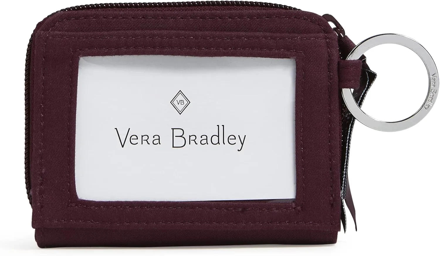 Vera Bradley Cotton Petite Zip-Around Wallet with RFID Protection