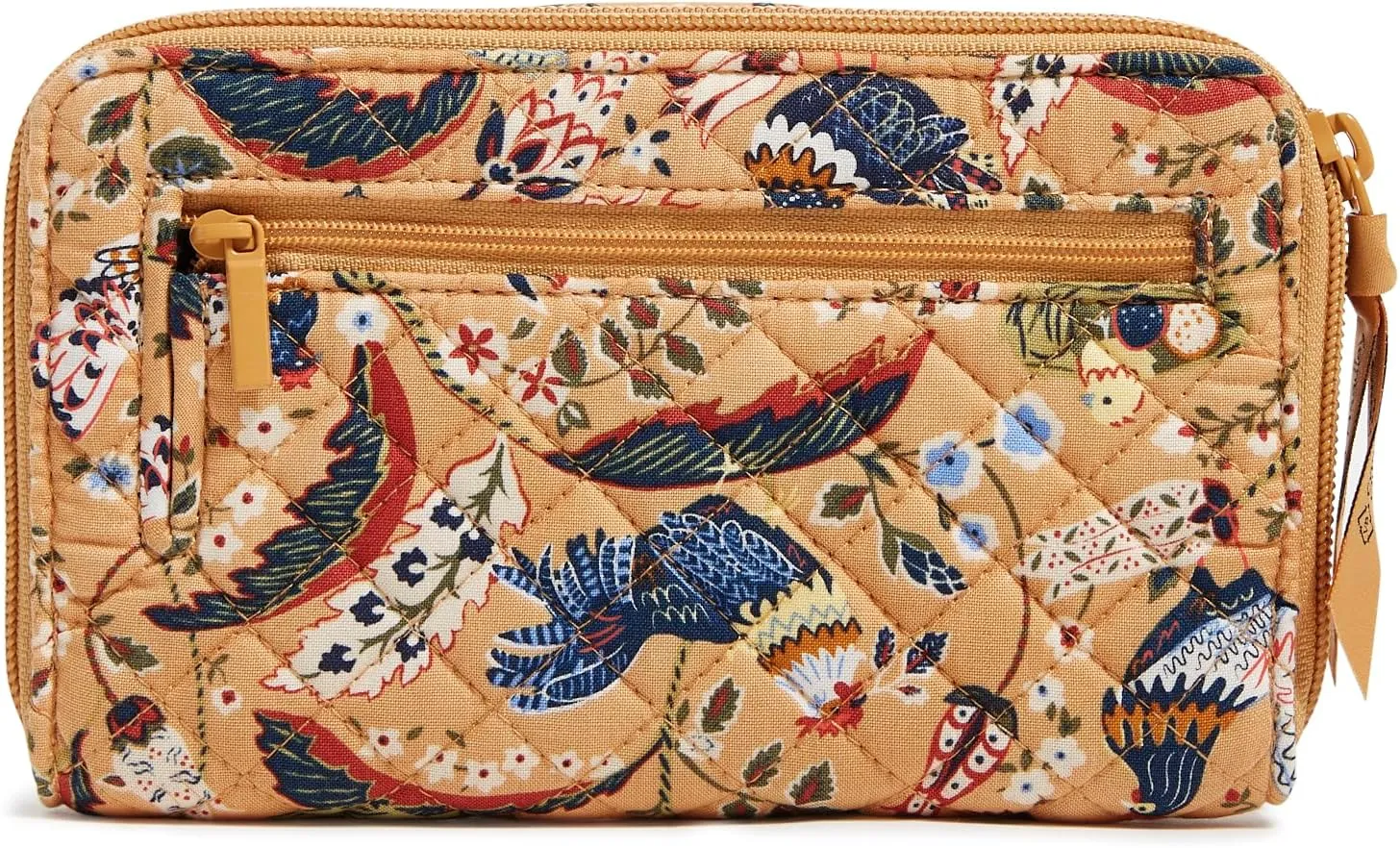 Vera Bradley Iconic RFID Turnlock Wallet, Signature Cotton