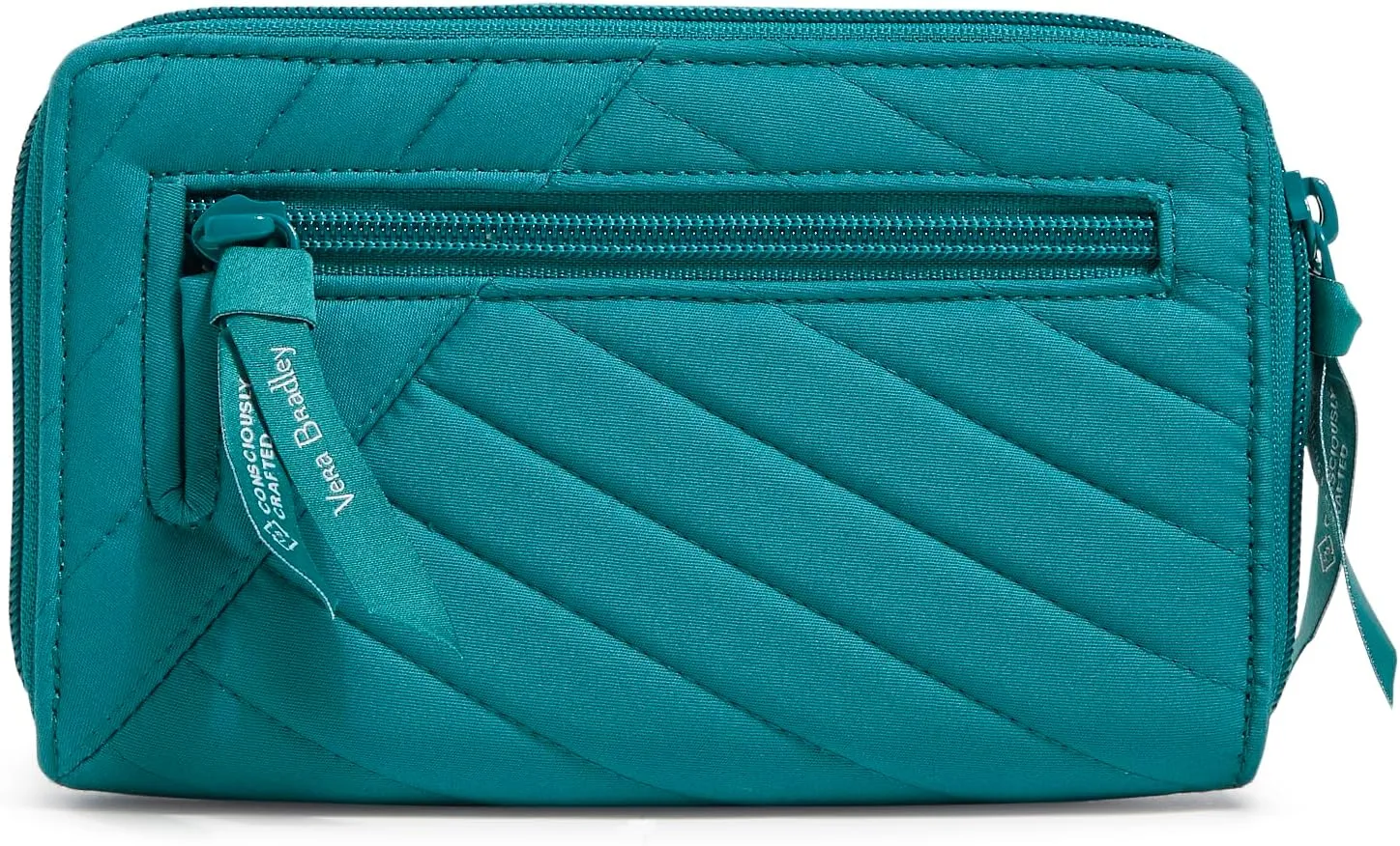 Vera Bradley Iconic RFID Turnlock Wallet, Signature Cotton