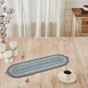 VHC Brands Jolie Jute Oval Runner 8x24