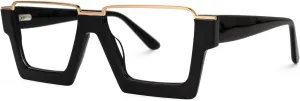 VOOGLAM Rectangle Blue Light Blocking Glasses for Women Men Anti Eyestrain Dry Eyes Computer Phone TV Eyewear Dardhan