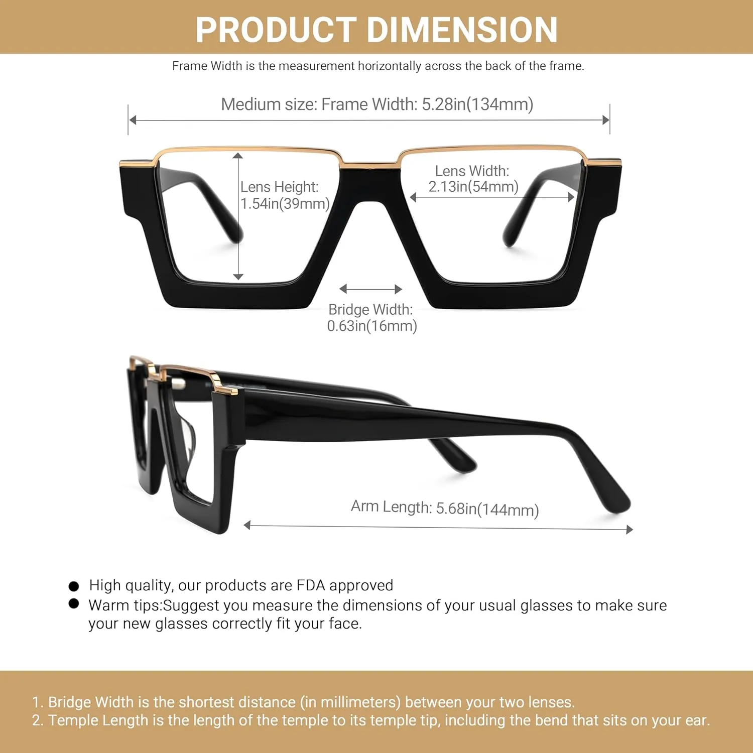 VOOGLAM Rectangle Blue Light Blocking Glasses for Women Men Anti Eyestrain Dry Eyes Computer Phone TV Eyewear Dardhan