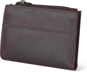 Wallet For Women Full Grain Leather - Small RFID Coin Purse Credit Card & ID Holder for Ladies,Bifold Wallets for Teenager