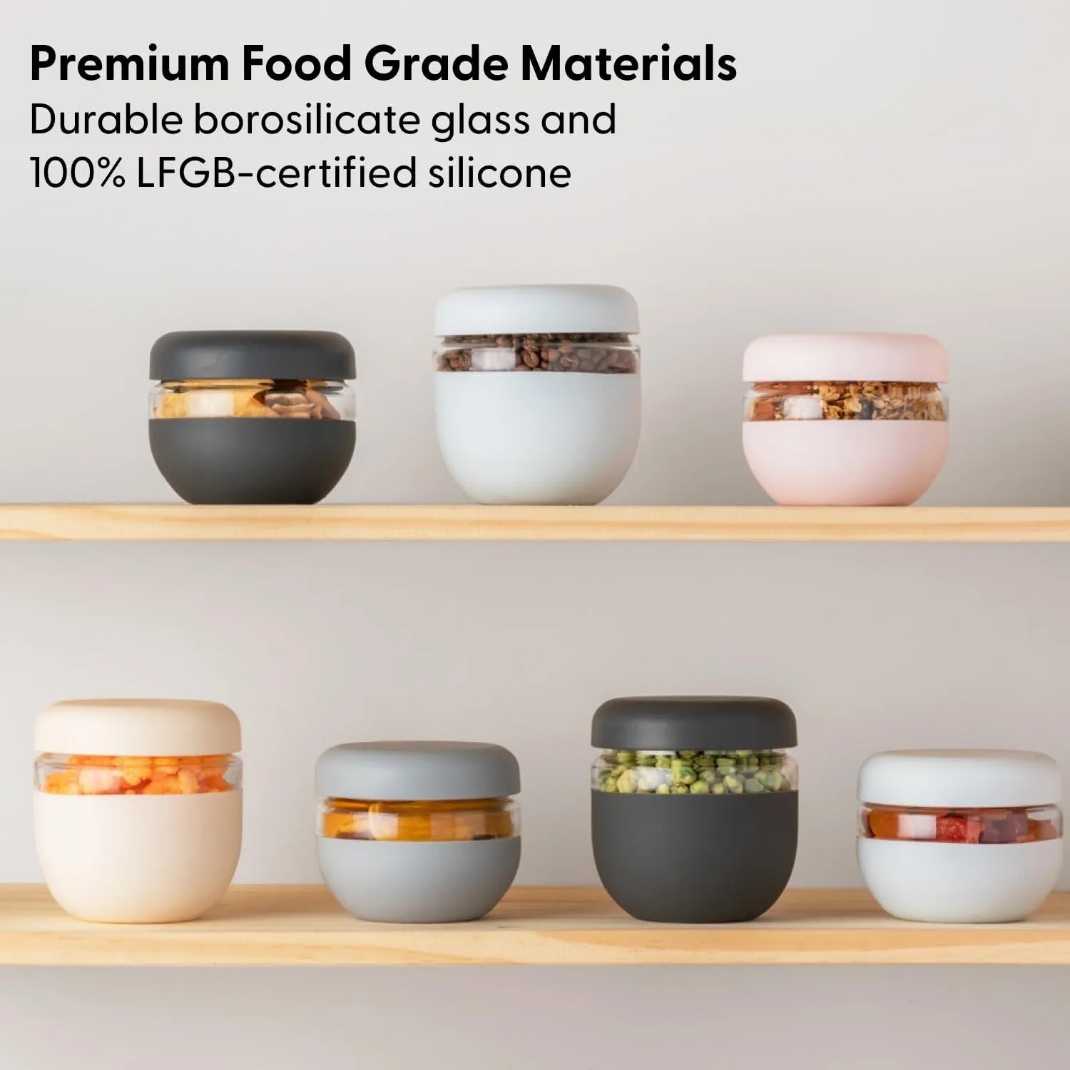 W&P Porter Seal Tight Lunch Bowl Container w/ Lid | Mint 24 Ounces | Leak & Spill Proof, Soup & Stew Food Storage, Meal Prep, Airtight, Microwave and Dishwasher Safe, BPA-Free Glass
