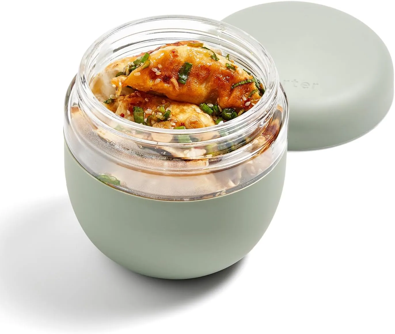 W&P Porter Seal Tight Lunch Bowl Container w/ Lid | Mint 24 Ounces | Leak & Spill Proof, Soup & Stew Food Storage, Meal Prep, Airtight, Microwave and Dishwasher Safe, BPA-Free Glass