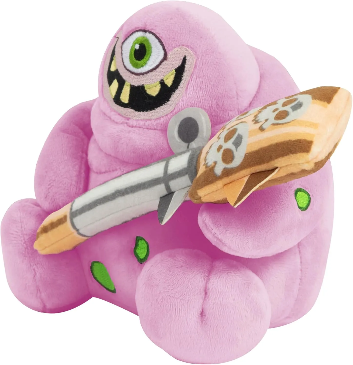 Warhammer 40,000 Collectible Plush Toys - Grenade Nurgling Plush - Officially Licensed Small Stuffed Animals of Warhammer Miniatures - Game Room Decor - 7 Inch - Ages 12 Years and Up