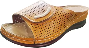 Wedge Sandals for Women 2024 Ladies Summer Fashion Solid Colour Hollow Out Open Toe Breathable Slope Heel Outside Wear