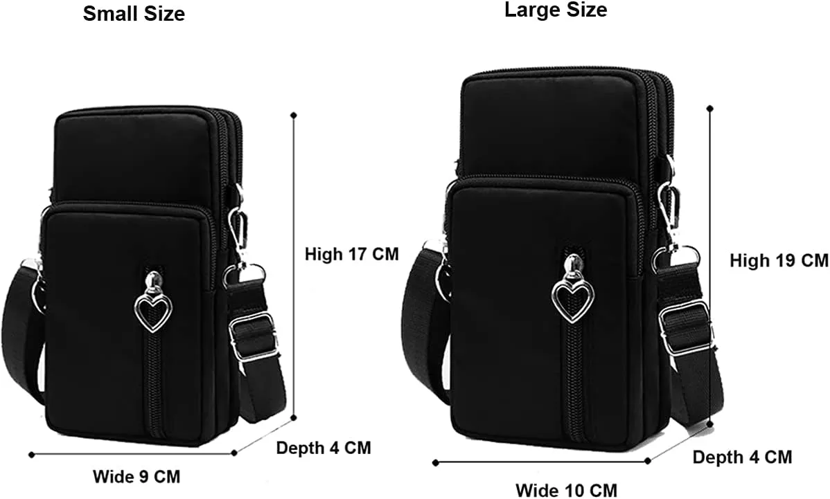 Women Crossbody Cell Phone Purse Wallet Wristband Armband Bag for Samsung Galaxy S25 Ultra S24 S23 S22 Ultra/Plus/FE, A16 A15 A14 A06 A05S A35, iPhone 16 15 Pro Max, Moto G Power 5G (Purple-L)