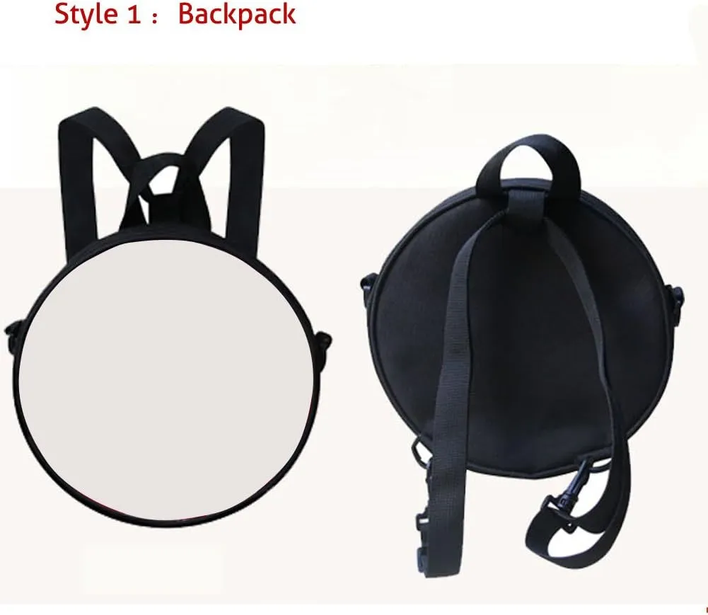 Women Novelty Round Clock Shape Zippered Clock Purses for Women Tote Handbag Shoulder Bag, Gift for Mom Girlfriend