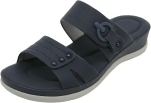 Women's Summer Fashion Sweet Open Toe Slippers Thick Bottom Casual Comfortable Beach Sandal Sling Sandals for Women