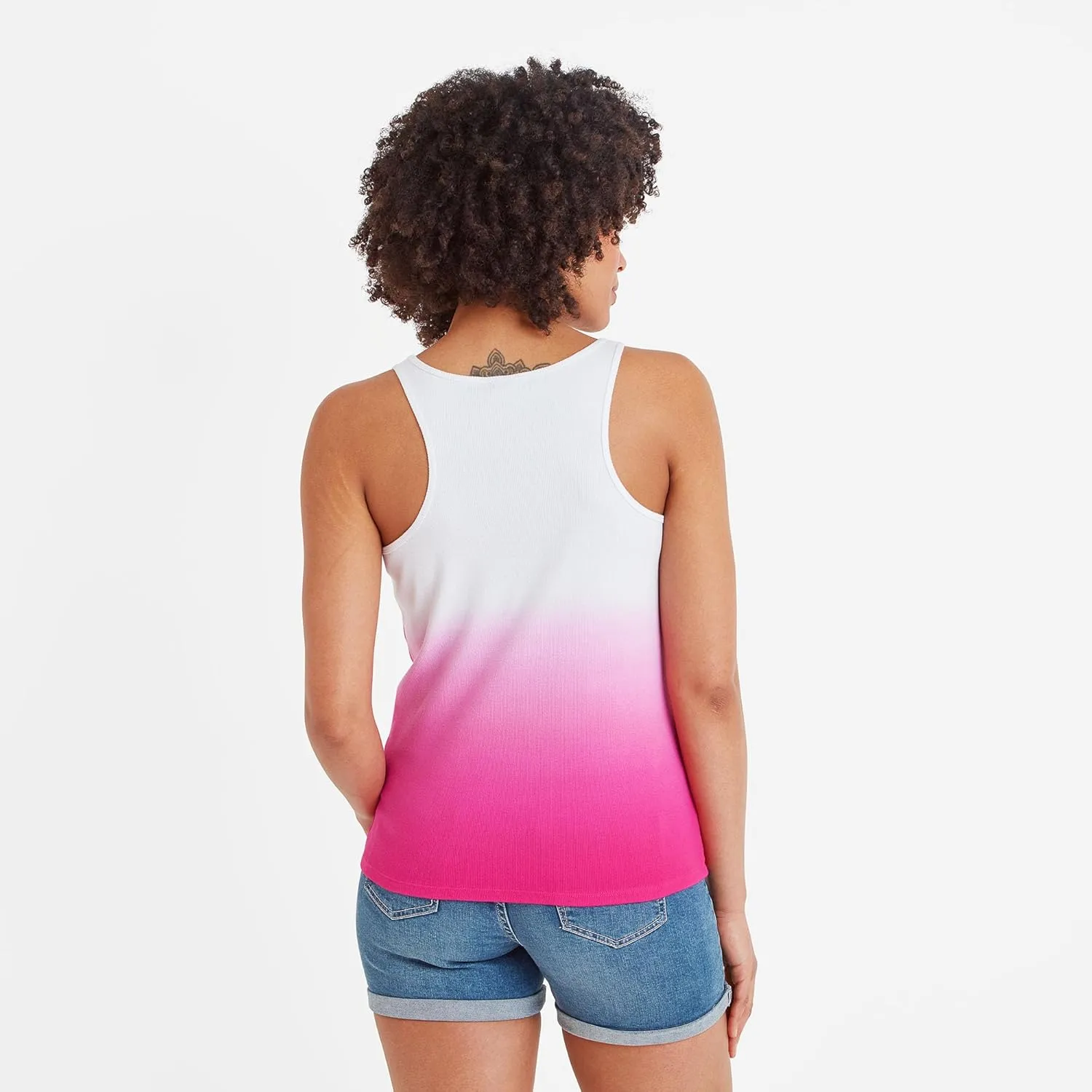 Womens/Ladies Louise Colour Gradient Tank Top