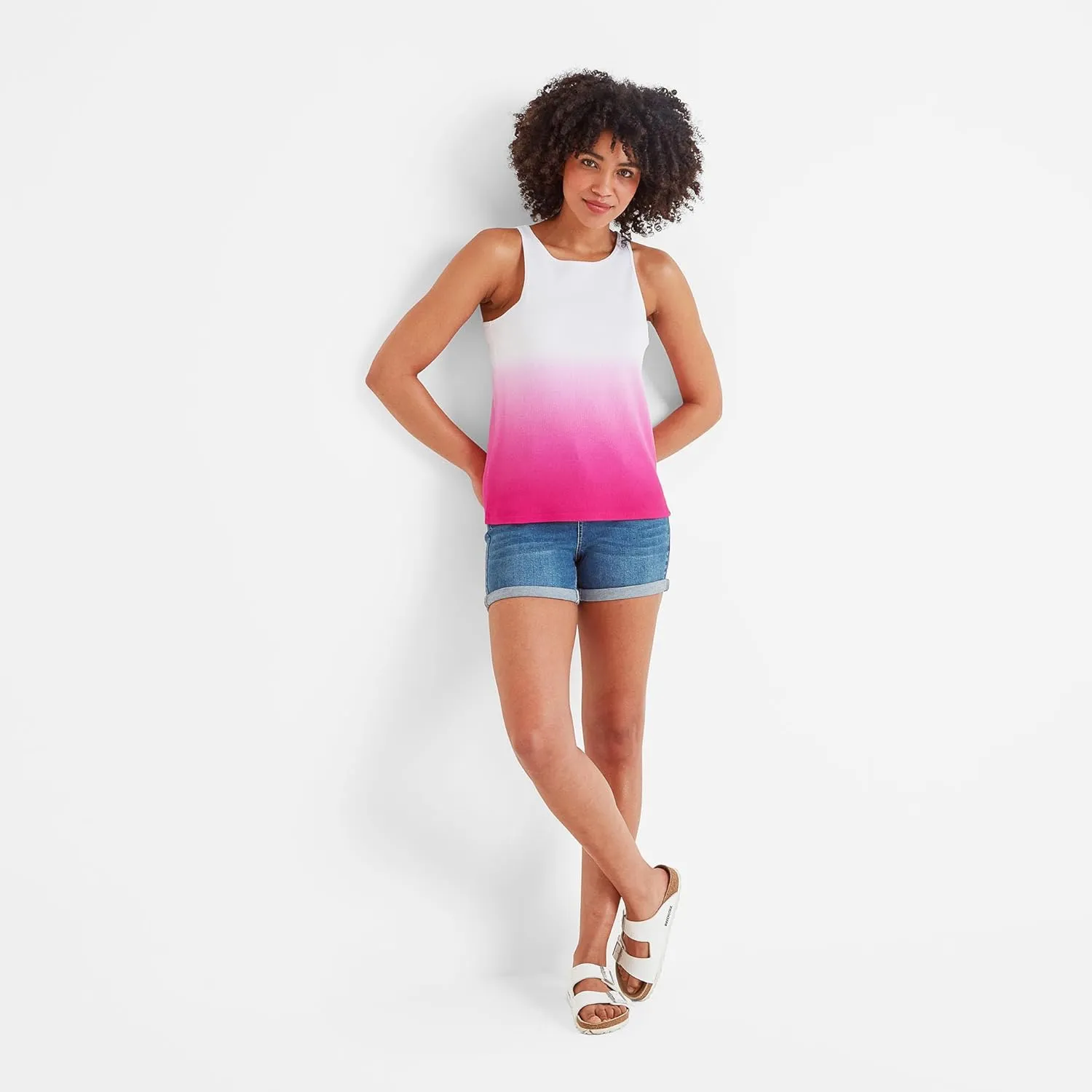 Womens/Ladies Louise Colour Gradient Tank Top