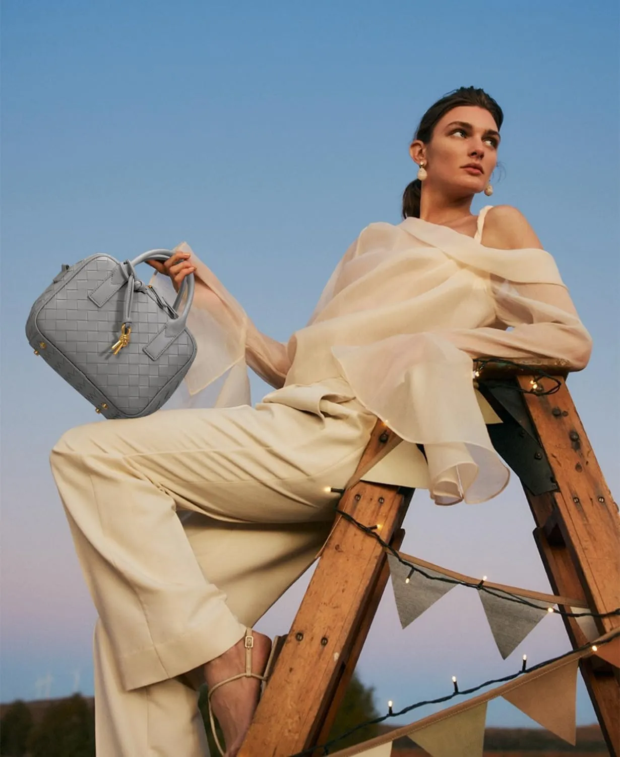 Woven Bag for Women Top Handle Satchel Handbag Crossbody Bag PU Leather Shoulder Bag Woven Purses for Women