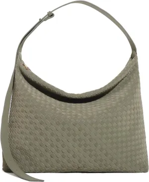Woven Bag for Women, Vegan Leather Tote Bags Large Hobo Purses for Women Handmade Shoulder Bag with Adjustable Strap