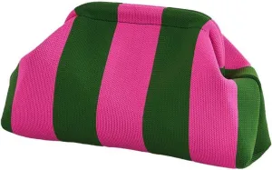 Woven Dumpling Bag for Women Striped Clutch Purses Crochet Summer Beach Handbags Colorful Evening Bag