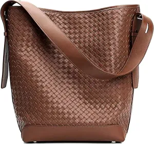 Woven Tote Bag For Women, Fashion Crossbody Shoulder Bag, Casual Top-handle Handbags, and Travel Purses Phone Bag