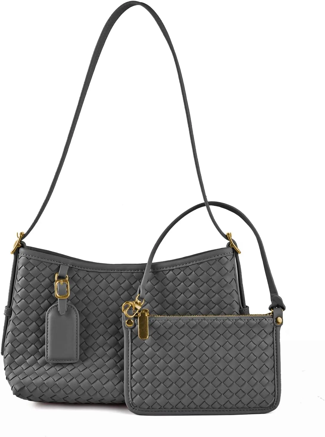 Woven Tote Bag for Women Handbags for Women Purses for Ladies Fashion Shoulder Top-handle Bag All-Match Underarm Bag