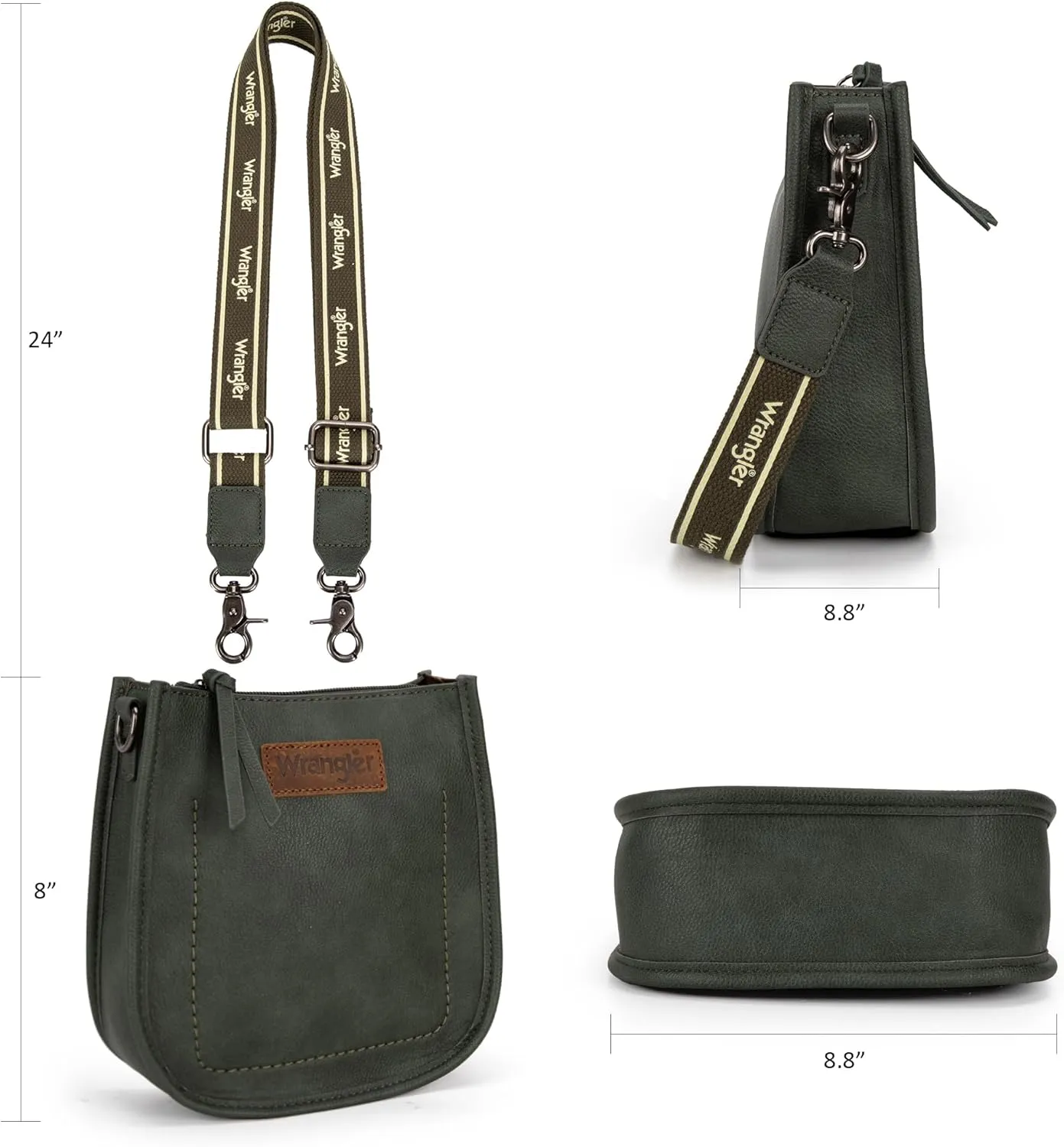 Wrangler Small Crossbody Bags for Women Cute Mini Purses Shoulder Handbag