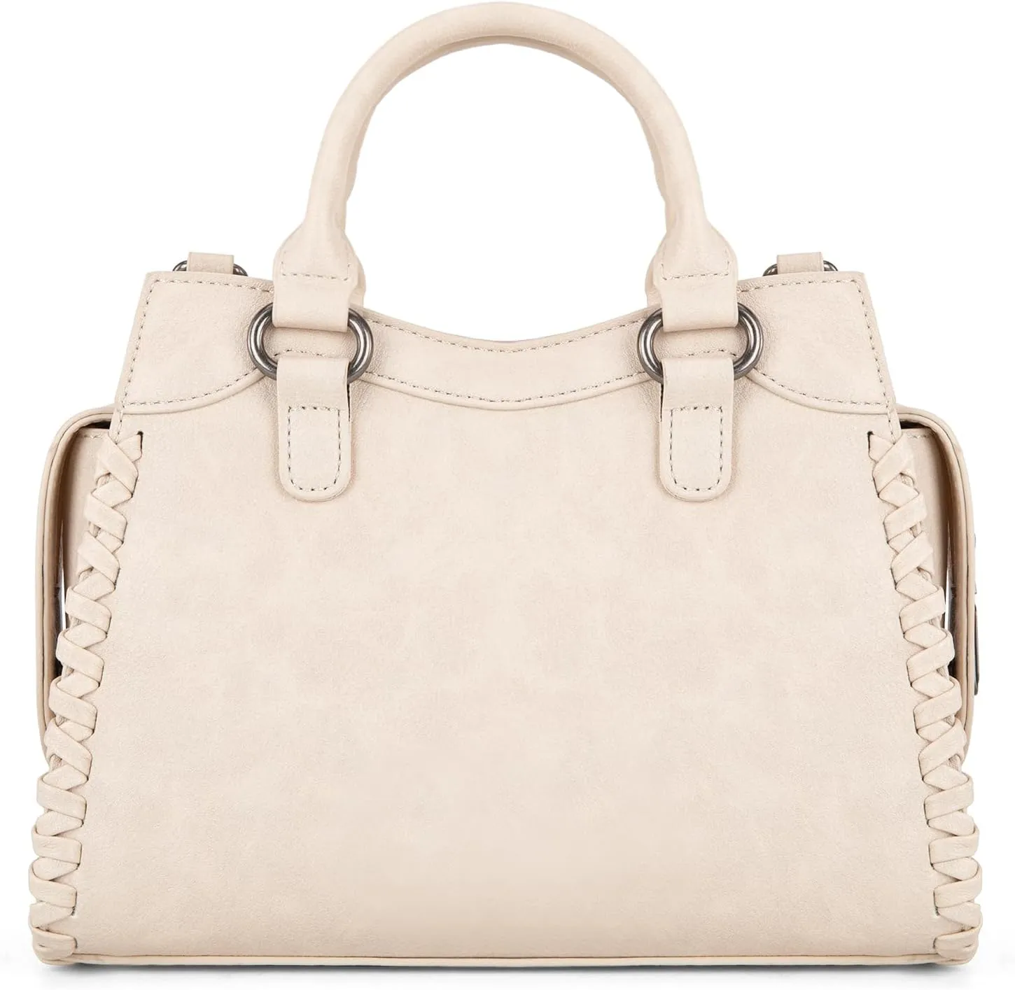 Wrangler Top Handle Bag for Women Woven Satchel Handbag