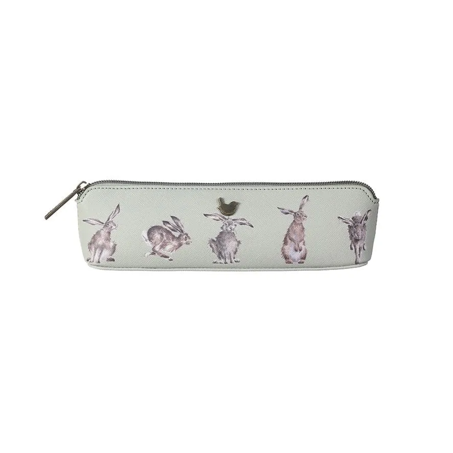 Wrendale 'Hare-Brained' Brush Bag/Pencil Case