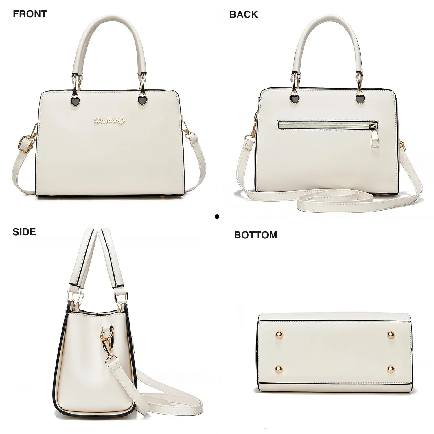 Xiaoyu Fashion Purses and Handbags for Women Elegant Crossbody bag Ladies Top Handle Satchel Shoulder Bags Small Totes