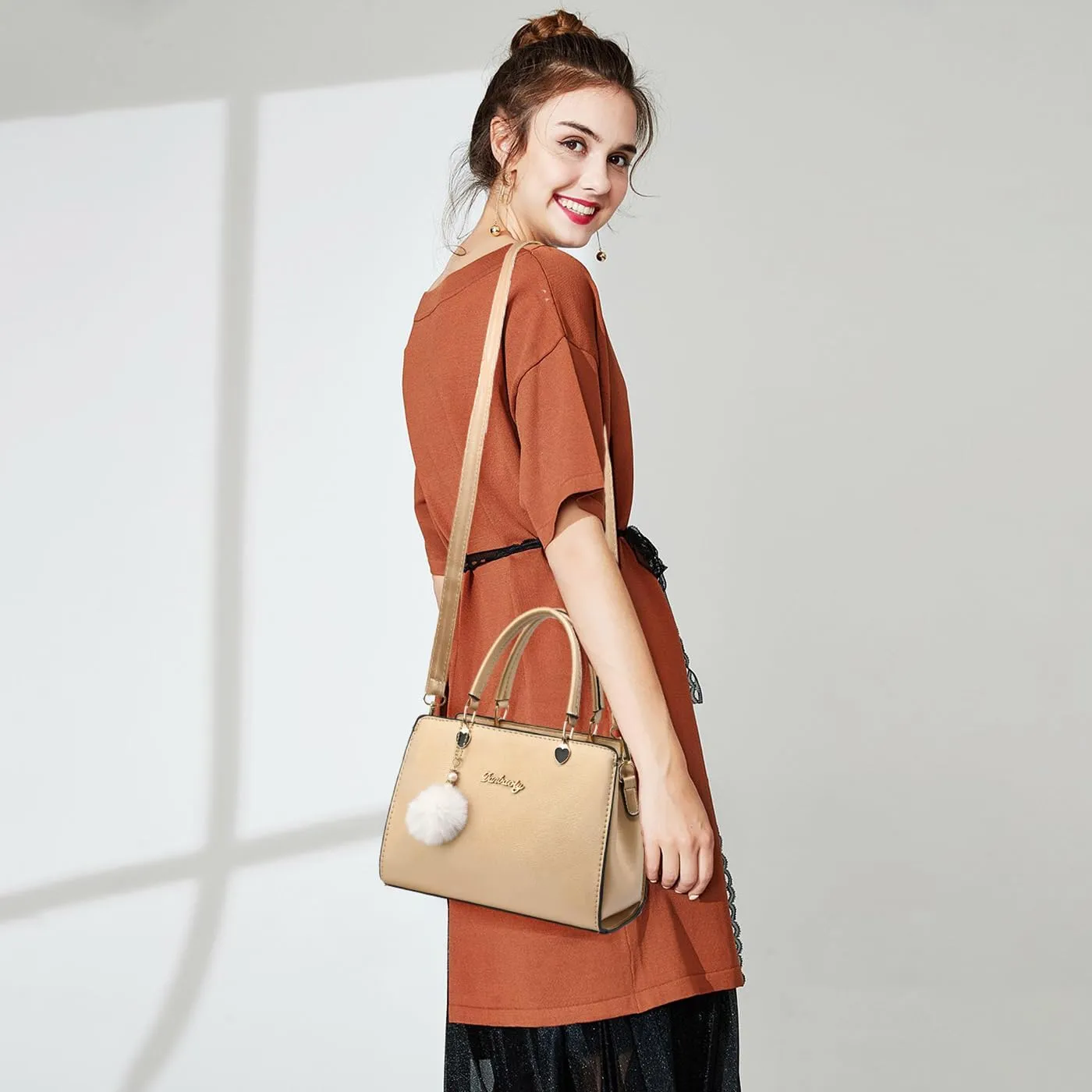 Xiaoyu Small Purses and Handbags for Women Ladies Fashion Crossbody bag Stylish Top Handle Satchel Shoulder Bags Totes