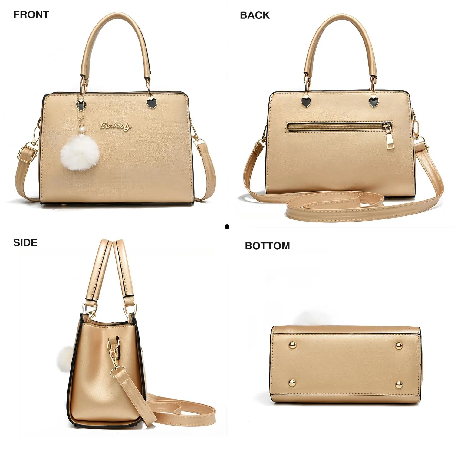 Xiaoyu Small Purses and Handbags for Women Ladies Fashion Crossbody bag Stylish Top Handle Satchel Shoulder Bags Totes