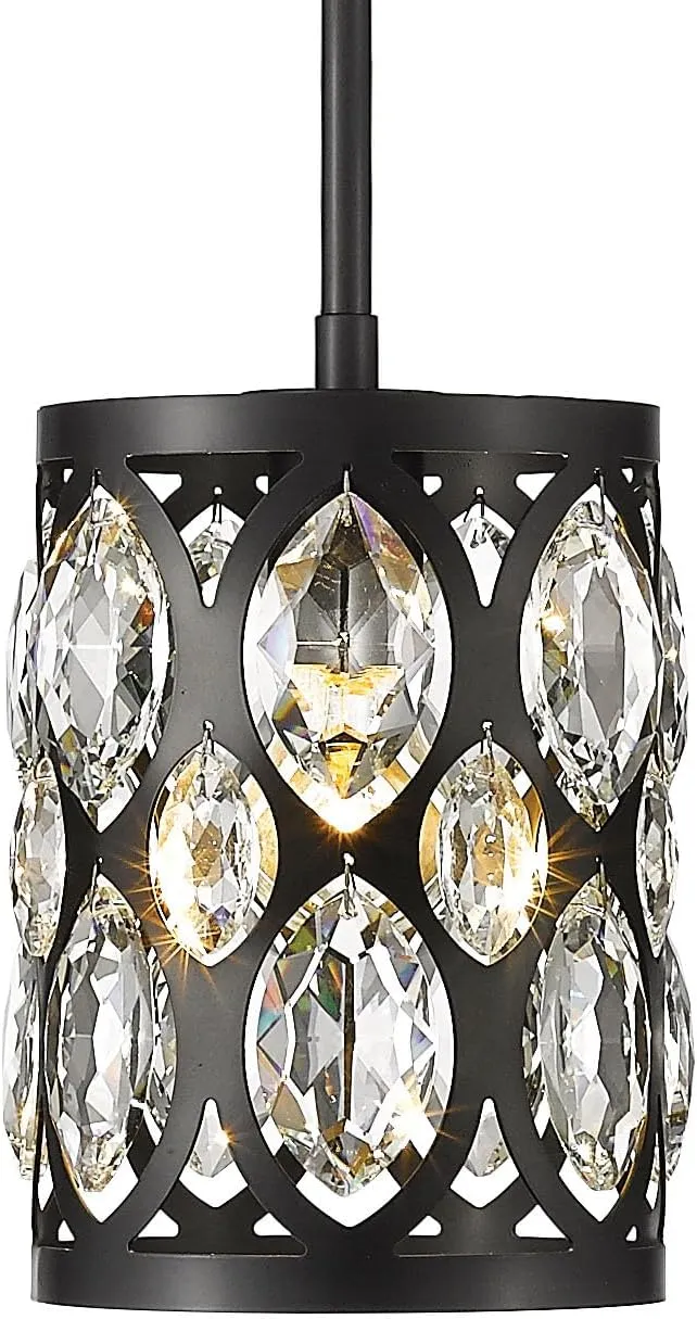 Z-Lite 1 Light Mini Pendant 6010MP-MB